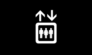 Lift braille and tactile signs manufactured by Bathurst Signs